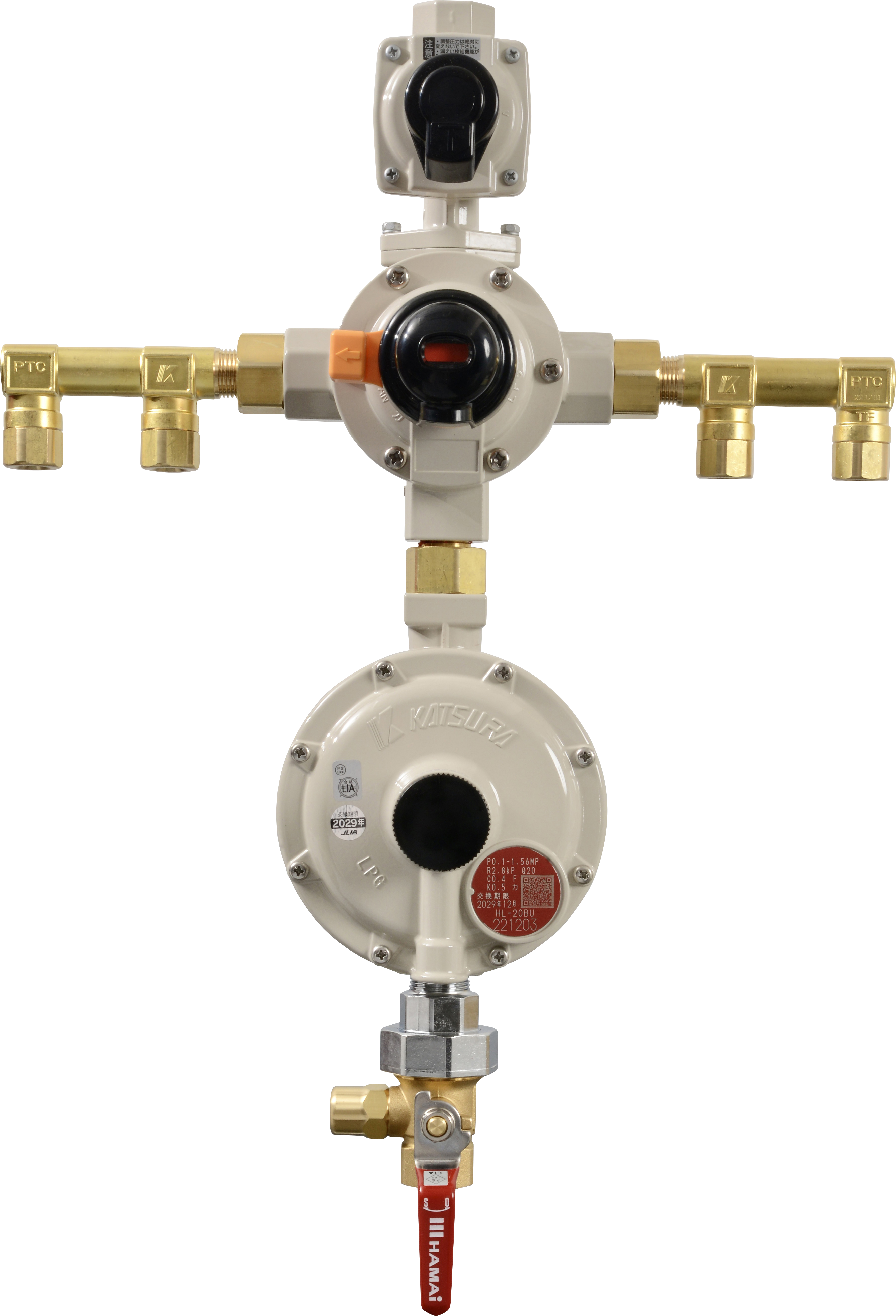 桂精機製作所 PTC4B-20HZ-HL-YE-N | ガス/水道資材の イイネ