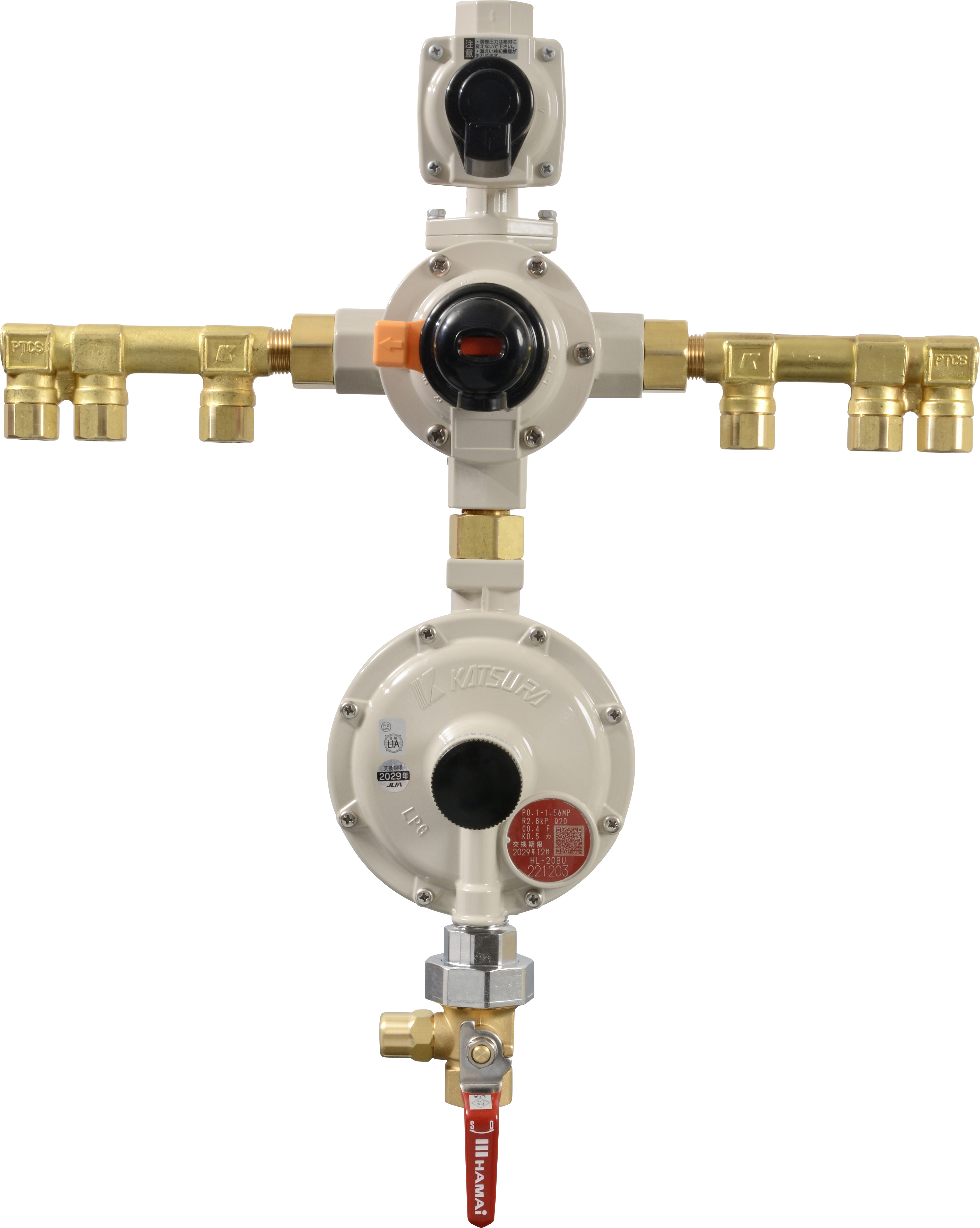 桂精機製作所 PTC6B-20HZ-HL-YE-N | ガス/水道資材の イイネ